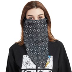 Black Lace Face Covering Bandana (triangle) by SychEva