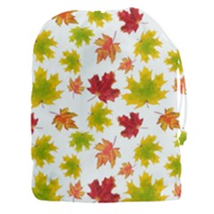 Bright Autumn Leaves Drawstring Pouch (3xl) by SychEva