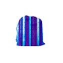 Warped Stripy Dots Drawstring Pouch (Small) View2