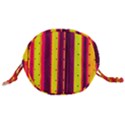 Warped Stripy Dots Drawstring Bucket Bag View3
