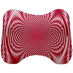 Illusion Floral Pattern Head Support Cushion by Sparkle