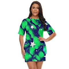 Space Odyssey  Just Threw It On Dress by notyouraveragemonet