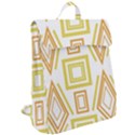 Abstract pattern geometric backgrounds   Flap Top Backpack View2