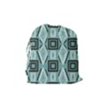 Abstract geometric design   geometric fantasy   Drawstring Pouch (Medium) View2