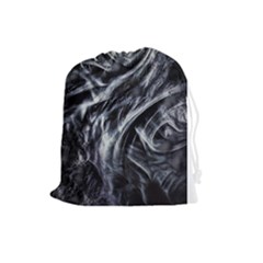 Giger Love Letter Drawstring Pouch (large) by MRNStudios