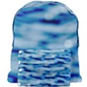 Blue Waves Abstract Series No5 Giant Full Print Backpack View1