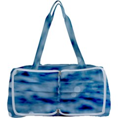 Blue Waves Abstract Series No5 Multi Function Bag by DimitriosArt