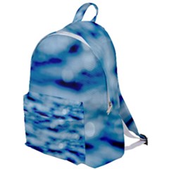 Blue Waves Abstract Series No5 The Plain Backpack by DimitriosArt