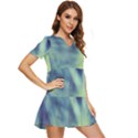 Cold Stars Tiered Short Sleeve Mini Dress View2
