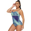 Cold Stars Retro Full Coverage Swimsuit View2