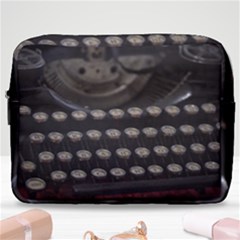 Keyboard From The Past Make Up Pouch (large) by DimitriosArt