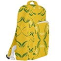 Floral folk damask pattern Fantasy flowers Floral geometric fantasy Double Compartment Backpack View2