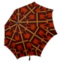 Abstract pattern geometric backgrounds   Hook Handle Umbrellas (Small) View2