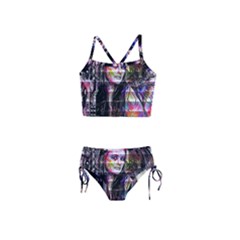 Hungry Eyes Ii Girls  Tankini Swimsuit by MRNStudios