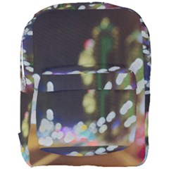 City Lights Series No4 Full Print Backpack by DimitriosArt