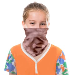 Light Reflections Abstract No6 Rose Face Covering Bandana (kids) by DimitriosArt