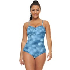 Light Reflections Abstract No8 Cool Retro Full Coverage Swimsuit by DimitriosArt