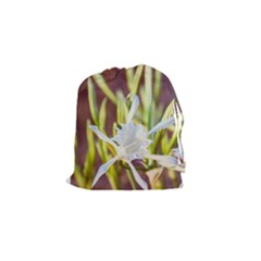 The Little Star On The Sand Drawstring Pouch (small) by DimitriosArt