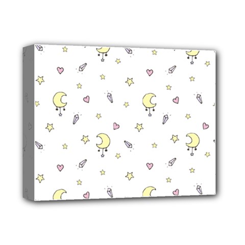 Magic Pattern  Deluxe Canvas 14  X 11  (stretched) by Littlebird