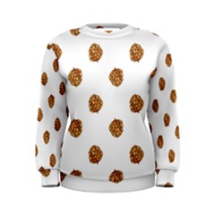 Pine Cones White Women s Sweatshirt by Littlebird