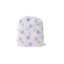 Flowers Pattern Drawstring Pouch (Small) View2