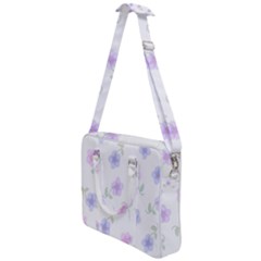 Flowers Pattern Cross Body Office Bag by Littlebird