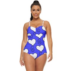 S1e1sue3 Retro Full Coverage Swimsuit by SomethingForEveryone