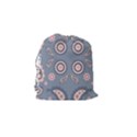 Floral folk damask pattern Fantasy flowers Floral geometric fantasy Drawstring Pouch (Small) View2