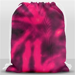 Purple Abstract Stars Drawstring Bag (large) by DimitriosArt