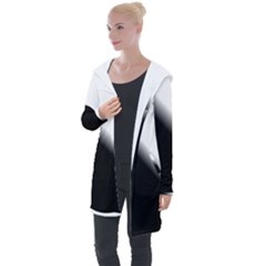 Gradient Longline Hooded Cardigan by Sparkle