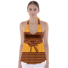 Gradient Babydoll Tankini Top by Sparkle