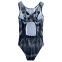 Bw Creepy Fantasy Scene Artwork Kids  Cut-Out Back One Piece Swimsuit View2