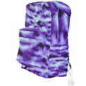 Purple  Waves Abstract Series No3 Full Print Backpack View3