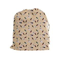 Festive Champagne Drawstring Pouch (xl) by SychEva