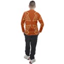 Abstract pattern geometric backgrounds   Men s Pique Long Sleeve Tee View2