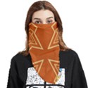 Abstract pattern geometric backgrounds   Face Covering Bandana (Triangle) View1