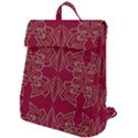 Abstract pattern geometric backgrounds   Flap Top Backpack View1