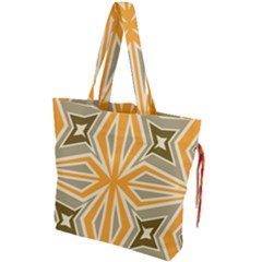 Abstract Pattern Geometric Backgrounds   Drawstring Tote Bag by Eskimos
