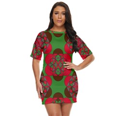 Abstract Pattern Geometric Backgrounds   Just Threw It On Dress by Eskimos