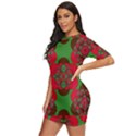 Abstract pattern geometric backgrounds   Just Threw It On Dress View2