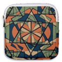 Abstract pattern geometric backgrounds   Mini Square Pouch View1