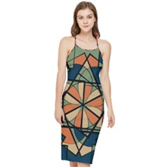 Abstract Pattern Geometric Backgrounds   Bodycon Cross Back Summer Dress by Eskimos