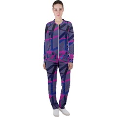 3d Lovely Geo Lines Casual Jacket And Pants Set by Uniqued