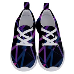 3d Lovely Geo Lines  V Running Shoes by Uniqued