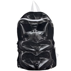 Creepy Women Mannequin Portrait Foldable Lightweight Backpack by dflcprintsclothing