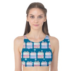 Gift Boxes Tank Bikini Top by SychEva