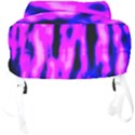 Purple  Waves Abstract Series No6 Full Print Backpack View4