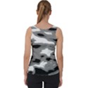 Black Waves Abstract Series No 1 Velvet Tank Top View2