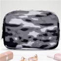 Black Waves Abstract Series No 1 Make Up Pouch (Small) View1