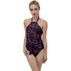 Floral Pattern Paisley Style Paisley Print   Go With The Flow One Piece Swimsuit by Eskimos